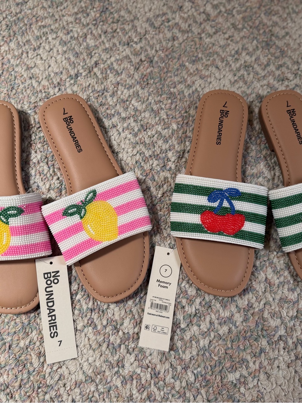 Lemon and Cherry Sandals 7